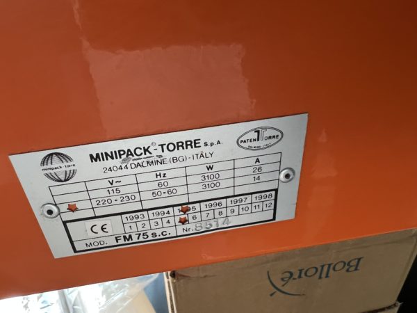 Wrapping machine Minipack FM 75 - Image 12