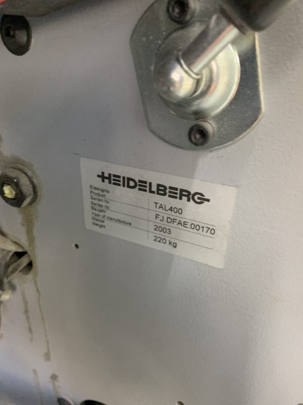 Encarteuse-piqueuse Heidelberg ST400-450 – Image 10