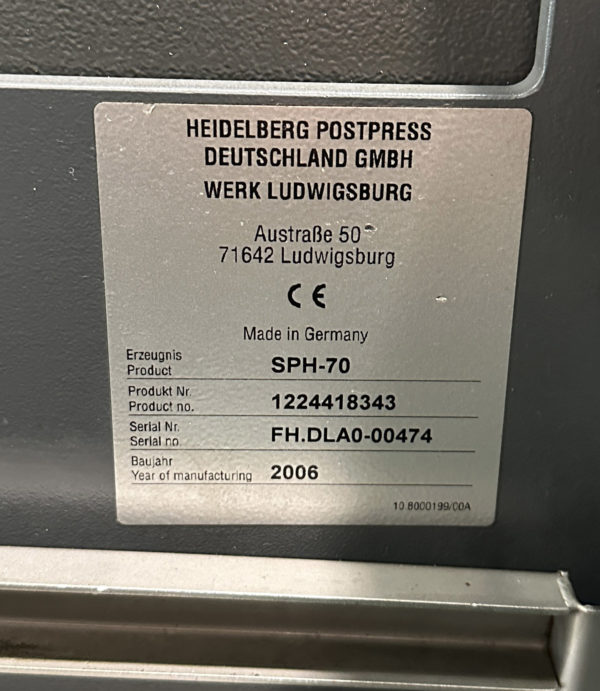 FOALDING MACHINE STAHLFOLDER KH82-4-KZ-R-L - Image 26