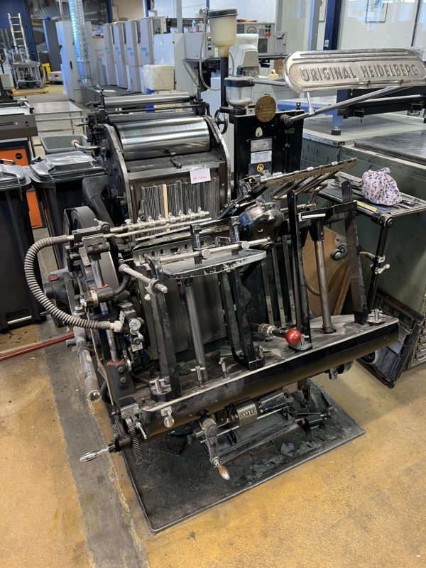 HEIDELBERG PLATINE A4