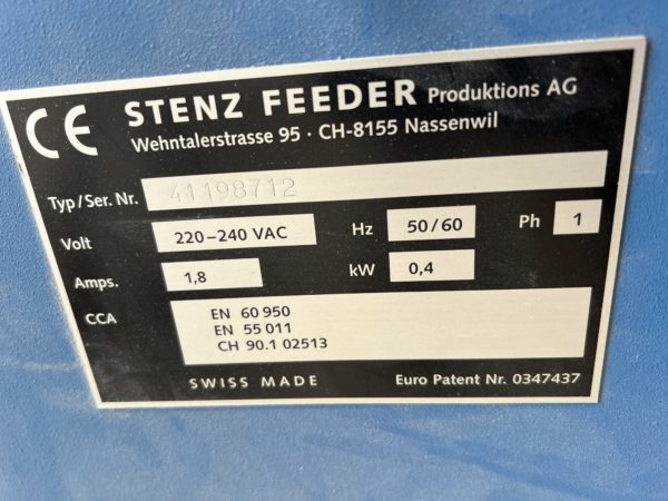 STENZ FEEDER, margeur pour enveloppes – Image 10