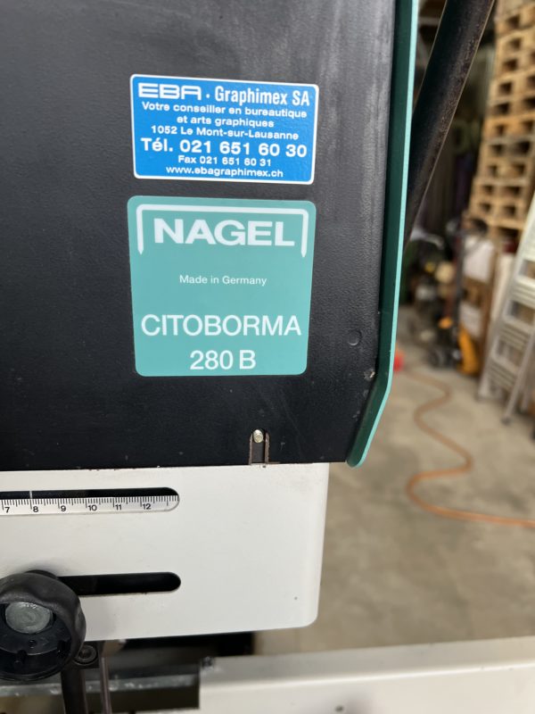 Foreuse NAGEL CITOBORMA 280 B – Image 7