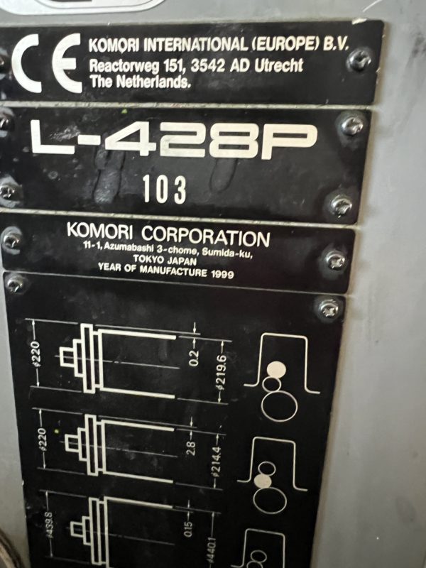 KOMORI LITHRONE L-428P - Image 40