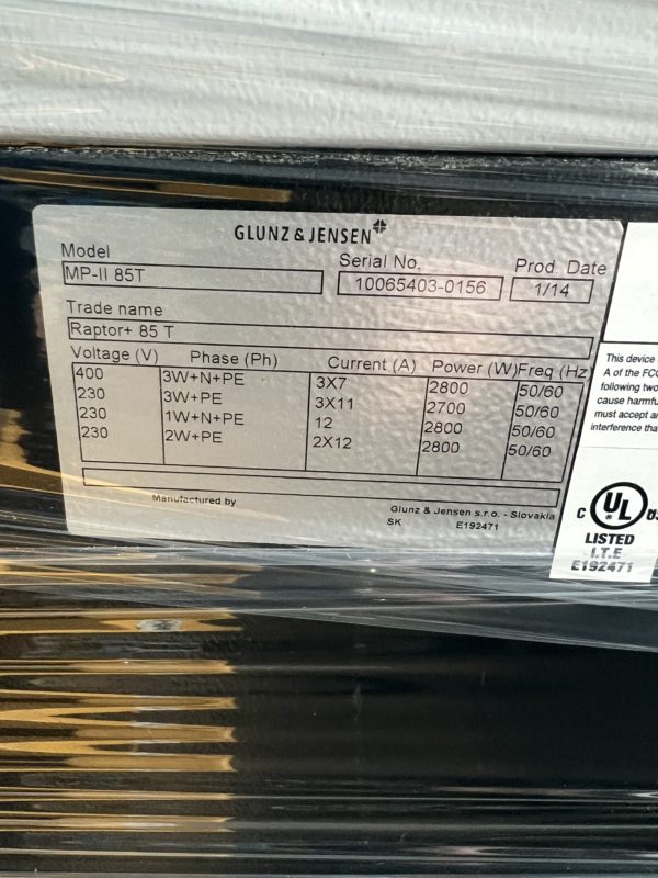 GLUNZ & JENSEN MP-II 85 T – Image 2