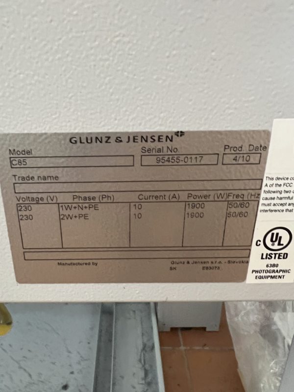 GLUNZ ET JENSEN C 85 – Image 4
